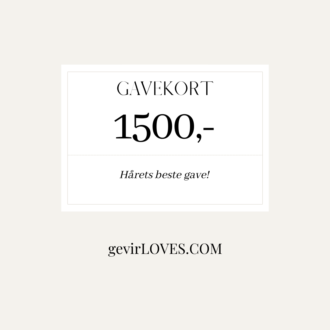 Gavekort gevirLOVES.COM