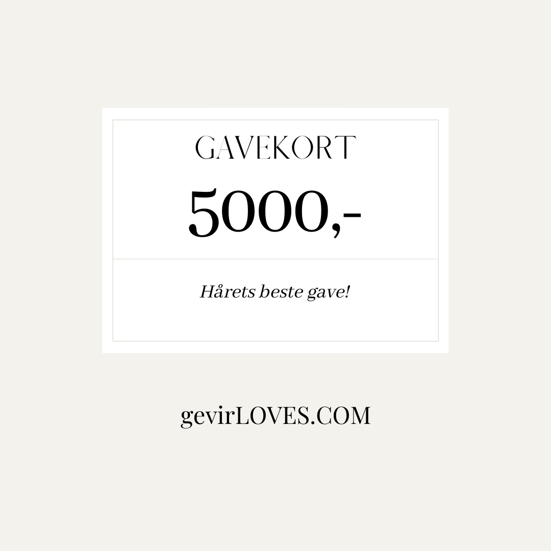 Gavekort gevirLOVES.COM