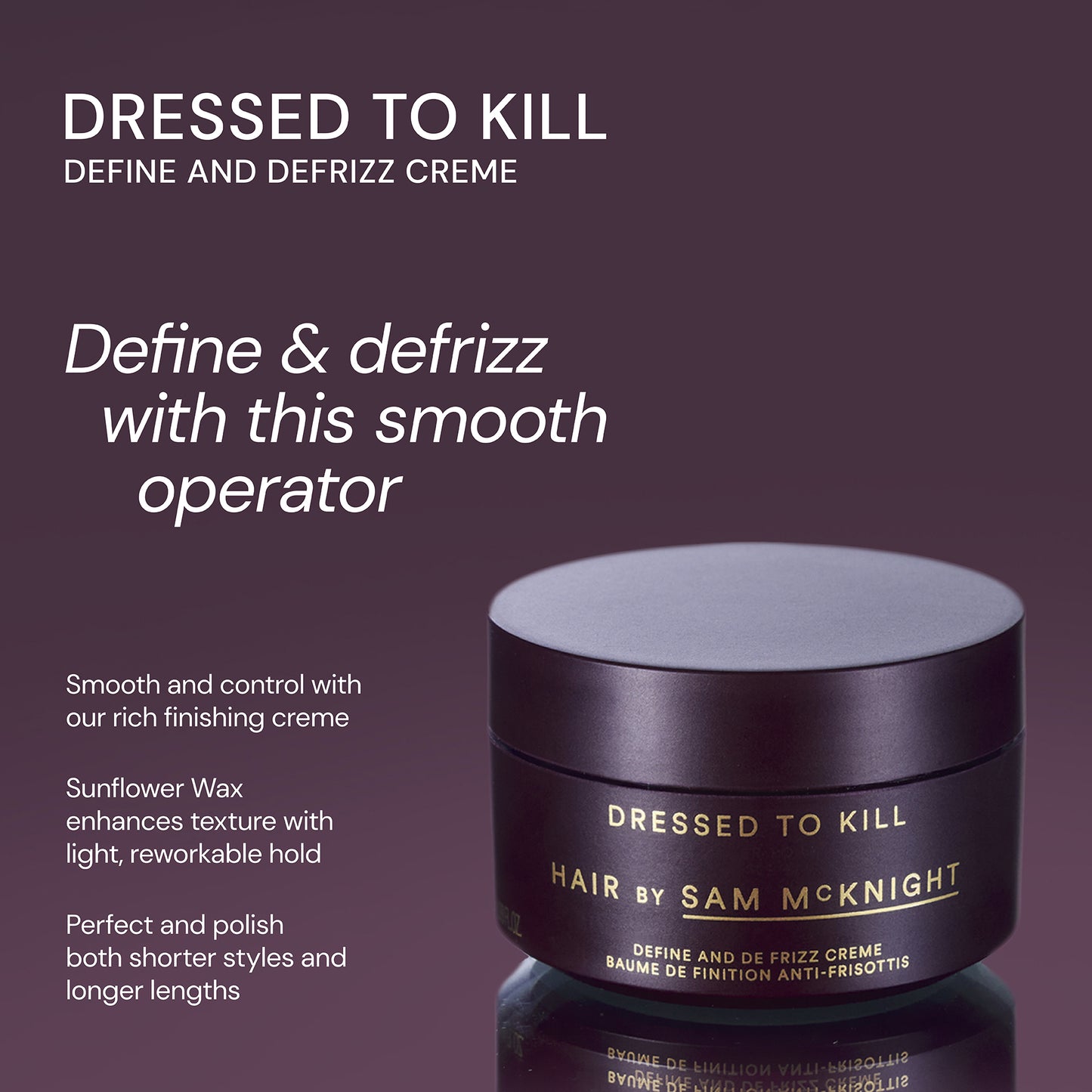 Dressed to Kill Define & Defrizz Creme