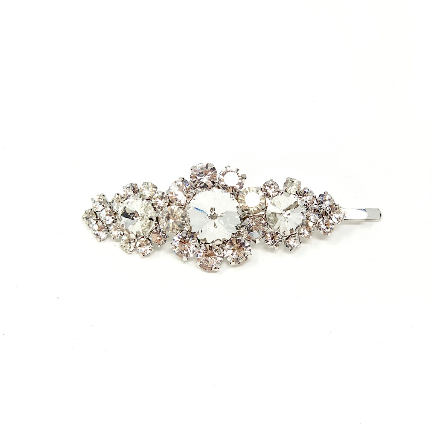 The Royal Crystal Hair Pin Silver