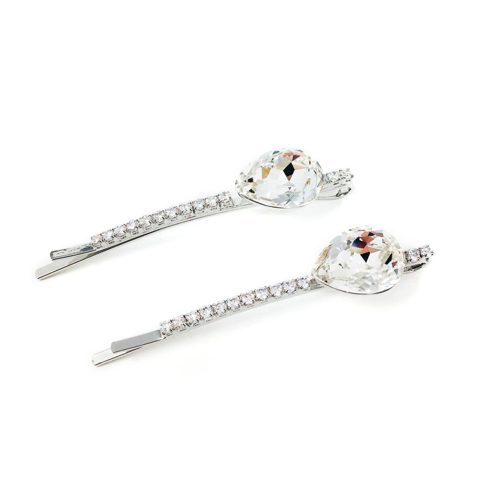 Eau Hair Pin 2pk Clear