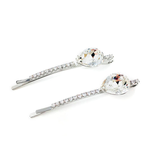 Eau Hair Pin 2pk Clear