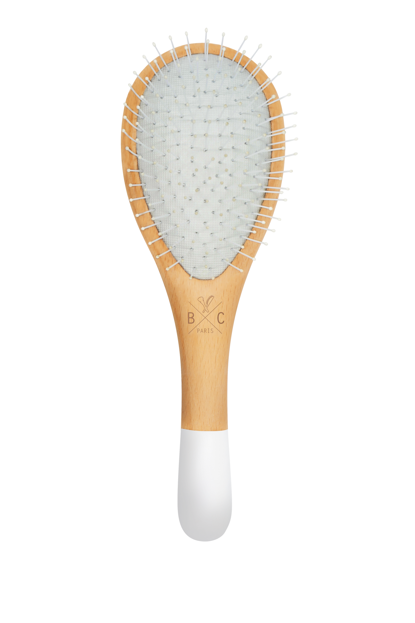 Wooden detangling brush - Nylon bristles, small