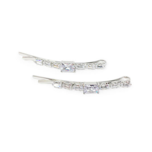 Radiant Crystal Center Hair Pin 2pk