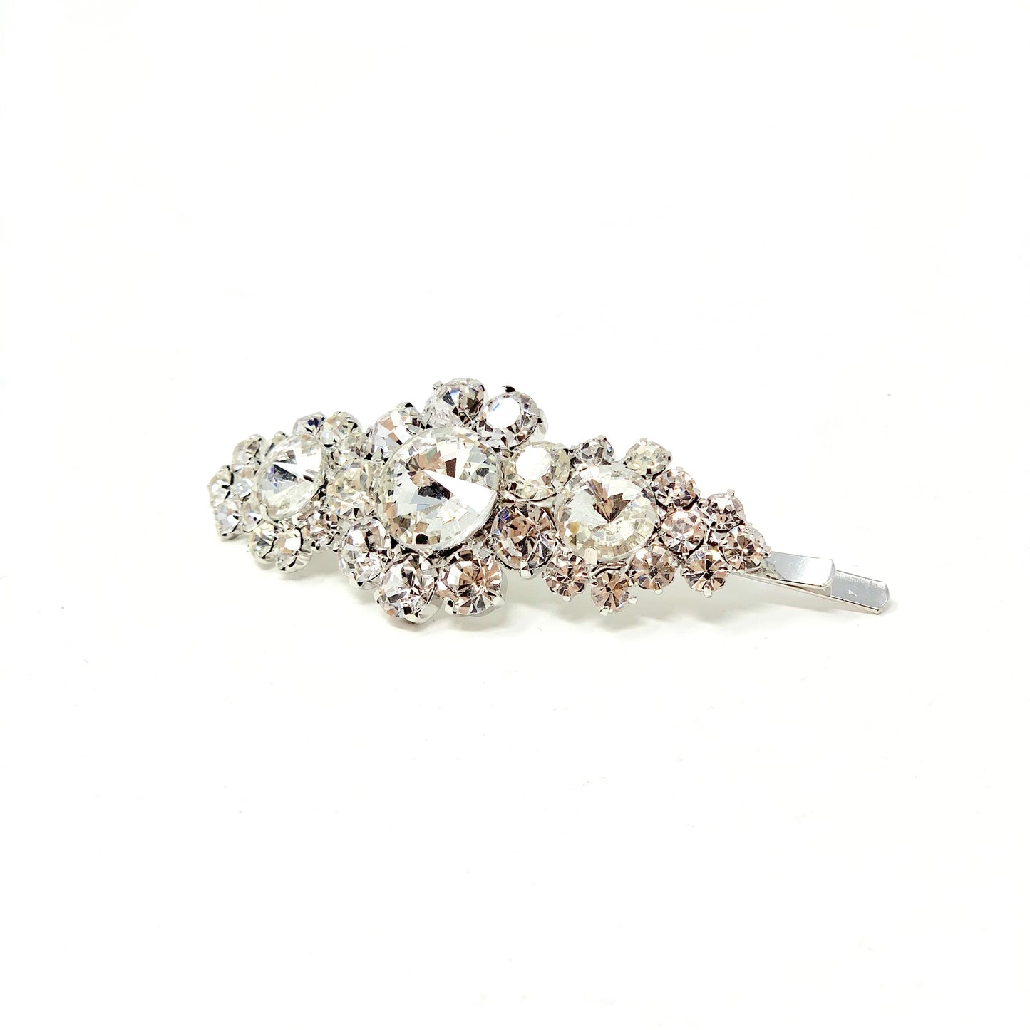 The Royal Crystal Hair Pin Silver