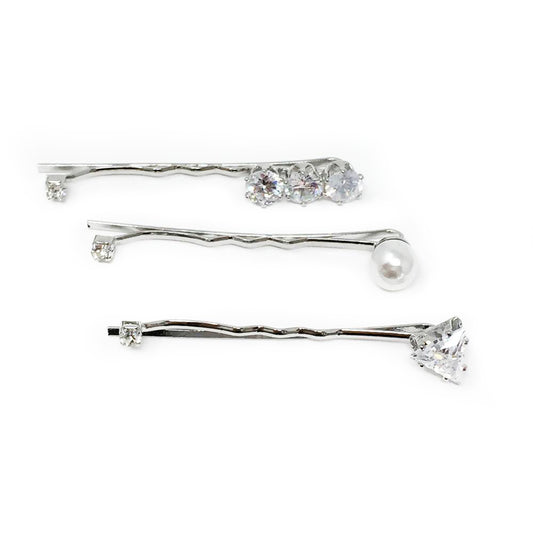 Triple Unique Hair Pin 3pk