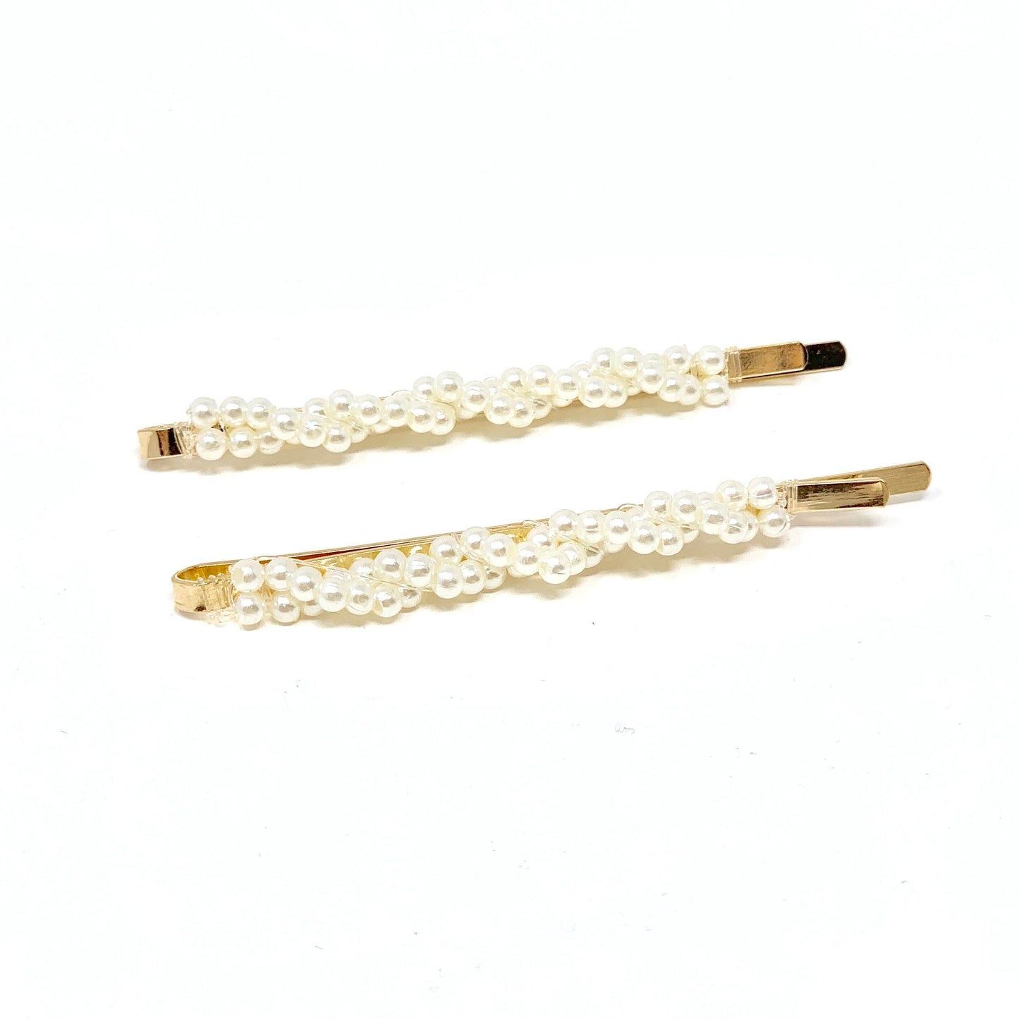 Twisted Pearl Pin