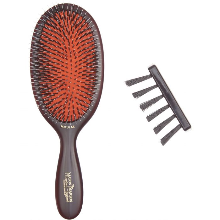 Mason pearson Popular Hairbrush Dark Ruby