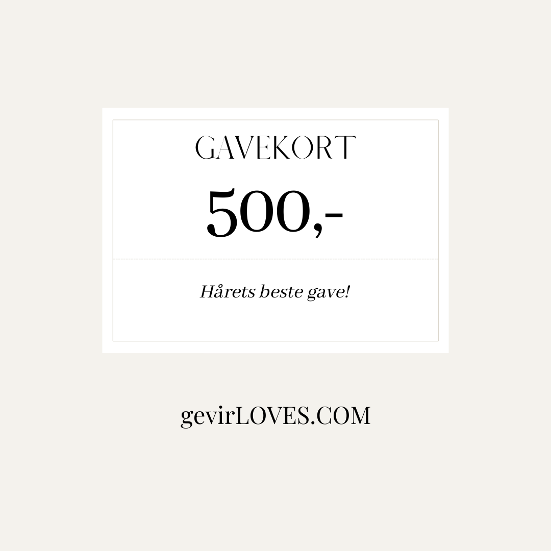 Gavekort gevirLOVES.COM