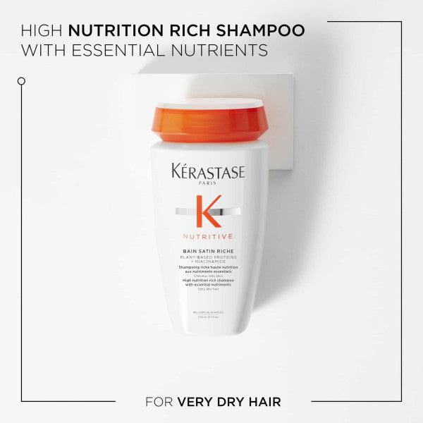 Kérastase Nutritive Bain Satin Riche Shampoo 250 ml