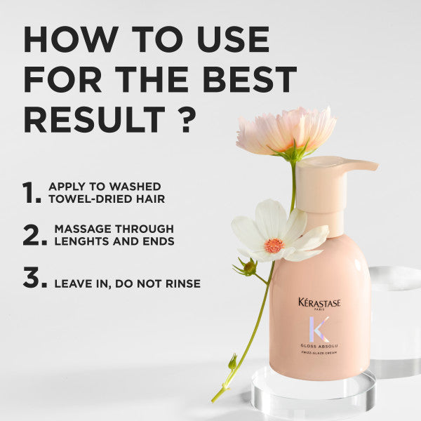 Kérastase Gloss Absolu Frizz-Glaze Cream 250 ml