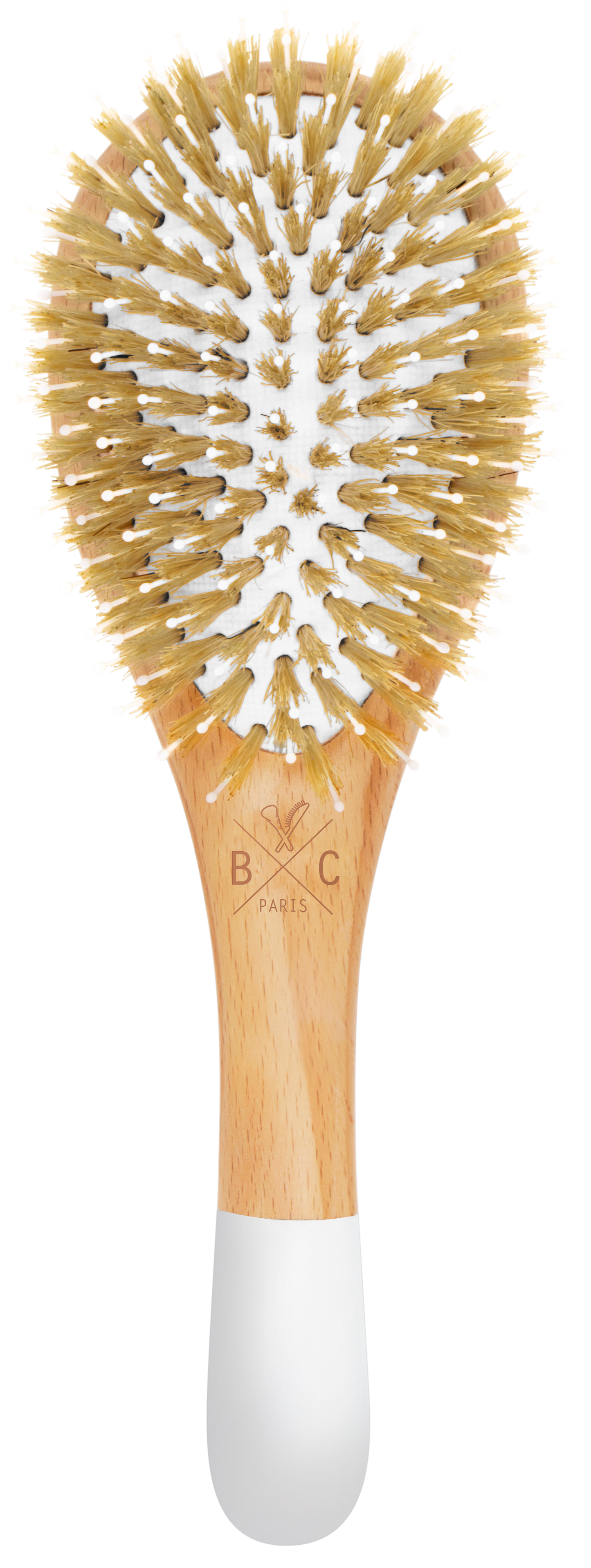 Wooden hair brush - Boar & Nylon bristles